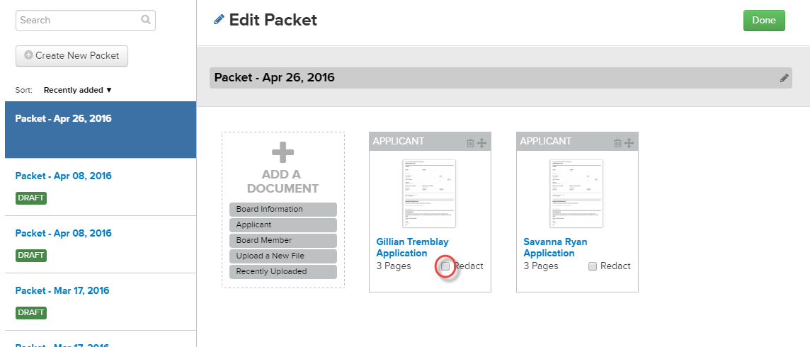 Creating a Packet | Granicus Support