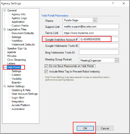 How to Configure Google Analytics Account in IQM2 | Granicus Support
