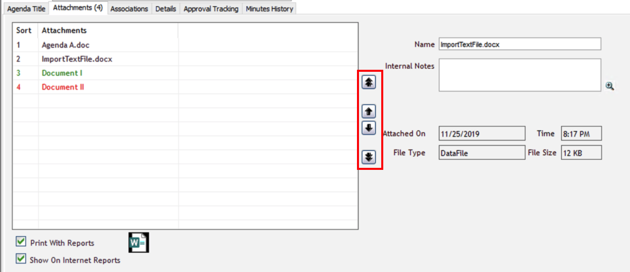 Drafting Attachment Checklist Feature in Legistar | Granicus Support