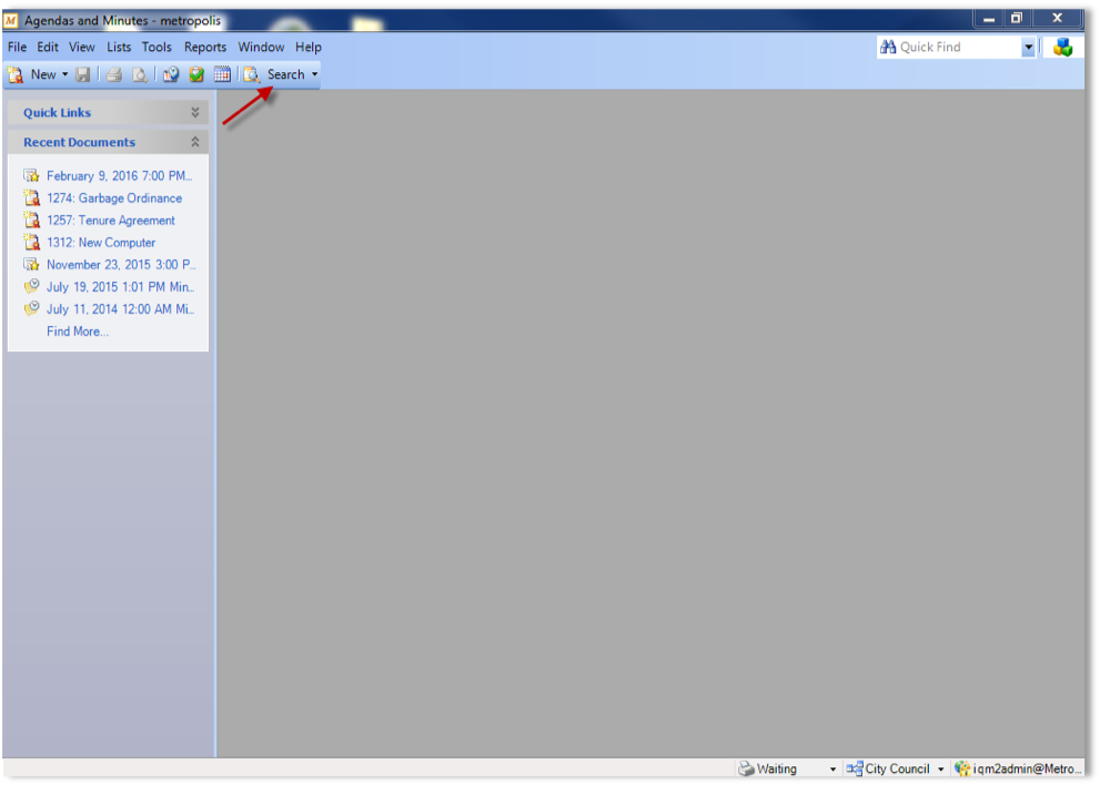 IQM2 Agendas & Minutes: Advanced Searching and Reporting | Granicus Support