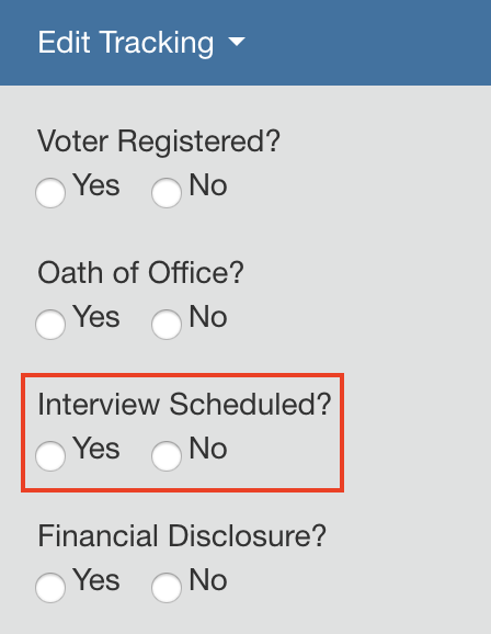 Custom Email Example: Interview Scheduled | Granicus Support