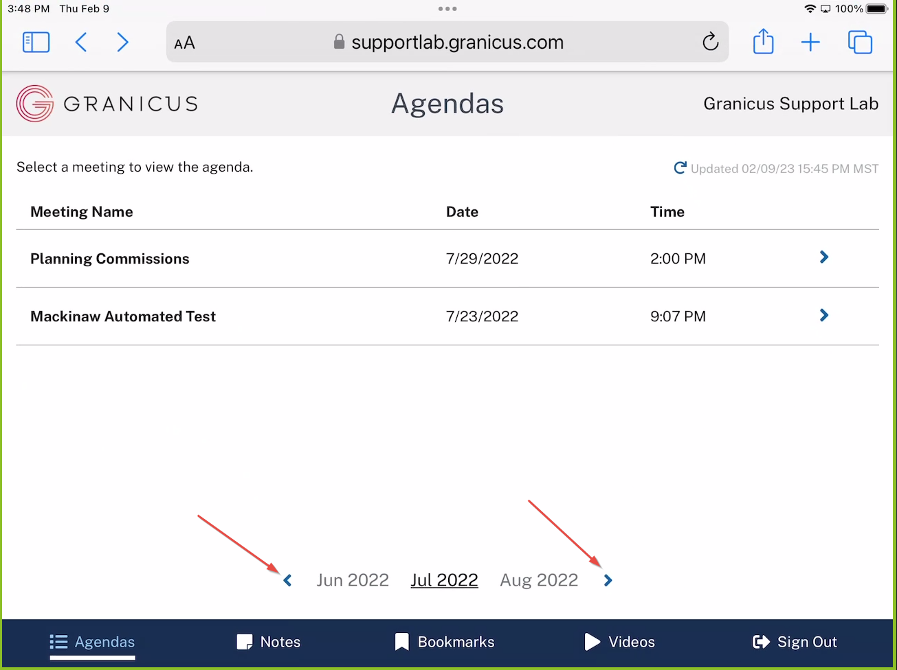 Working with Agendas in Legislate | Granicus Support