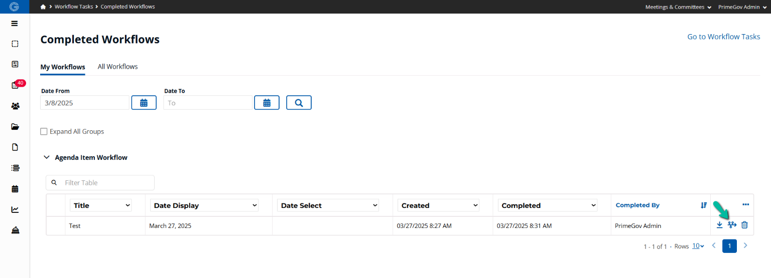 How do I find my Workflow Report? | Granicus Support
