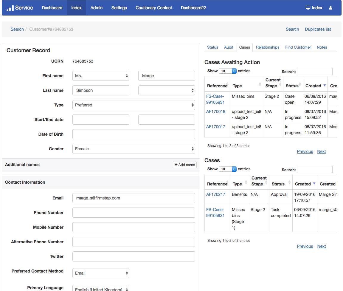 Viewing and Managing Cases as a CSA | Granicus Support