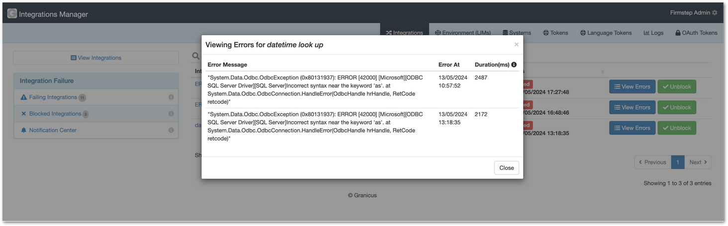 Integration Stability User Guide | Granicus Support