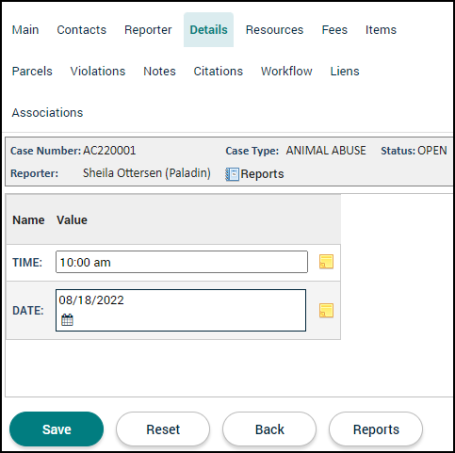 Code Enforcement Case Tabs | Granicus Support