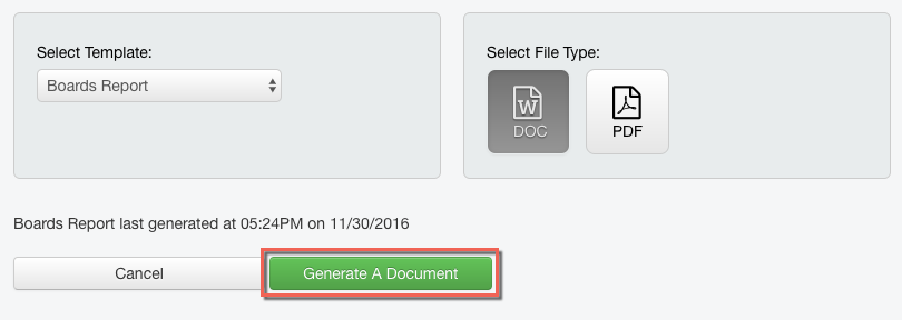 Generating Reports in Boards and Commissions | Granicus Support