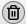 Trash can icon