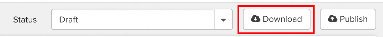 Download minutes button