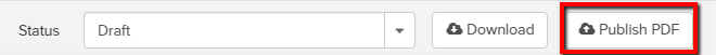 publish button