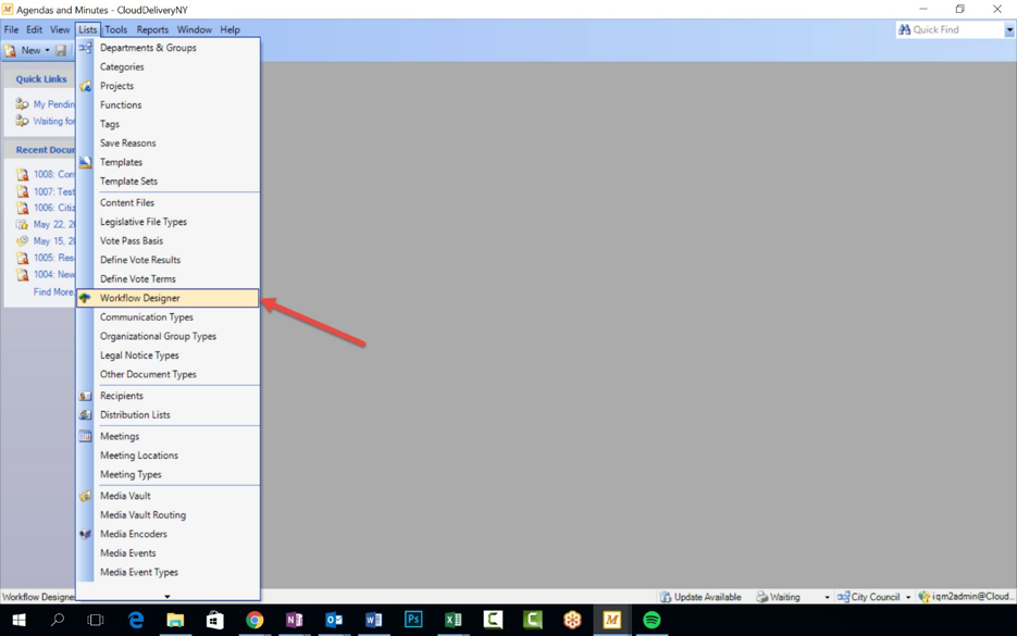 IQM2 eSignature: Using Workflow Designer vs. Submit Now | Granicus Support