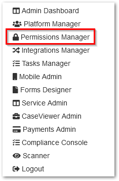 Permissions Manager Location