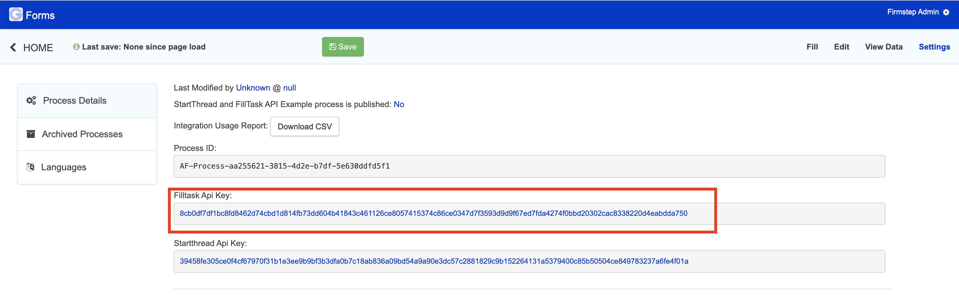 Fill Task API | Granicus Support
