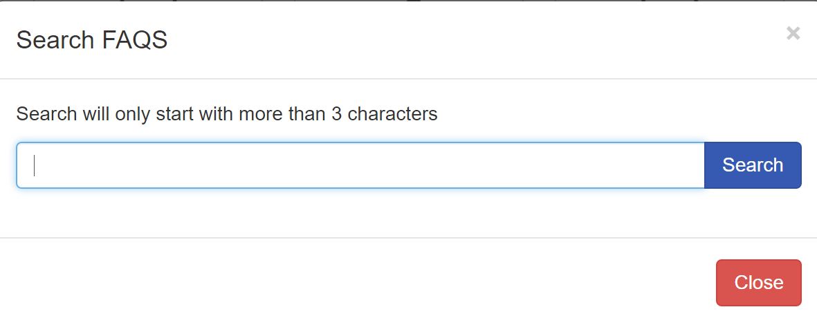 search faqs