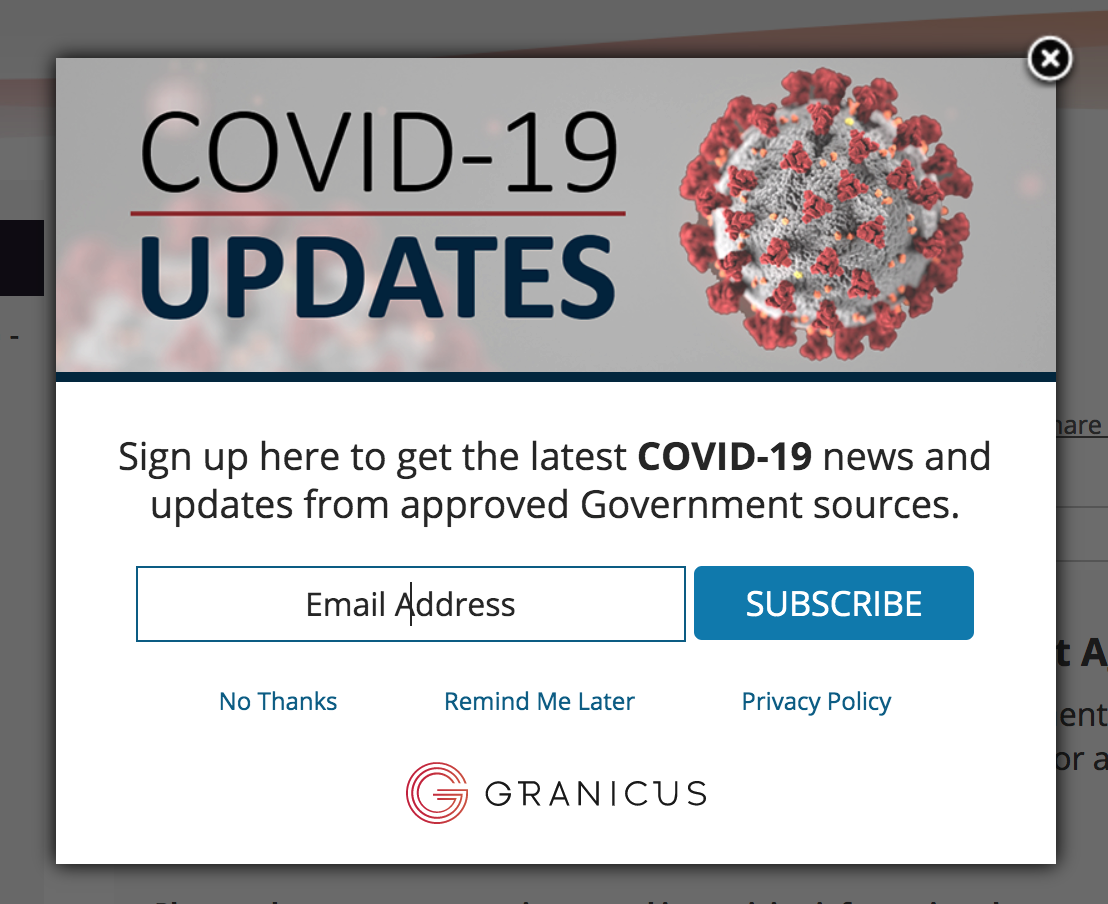 overlay signup for federal