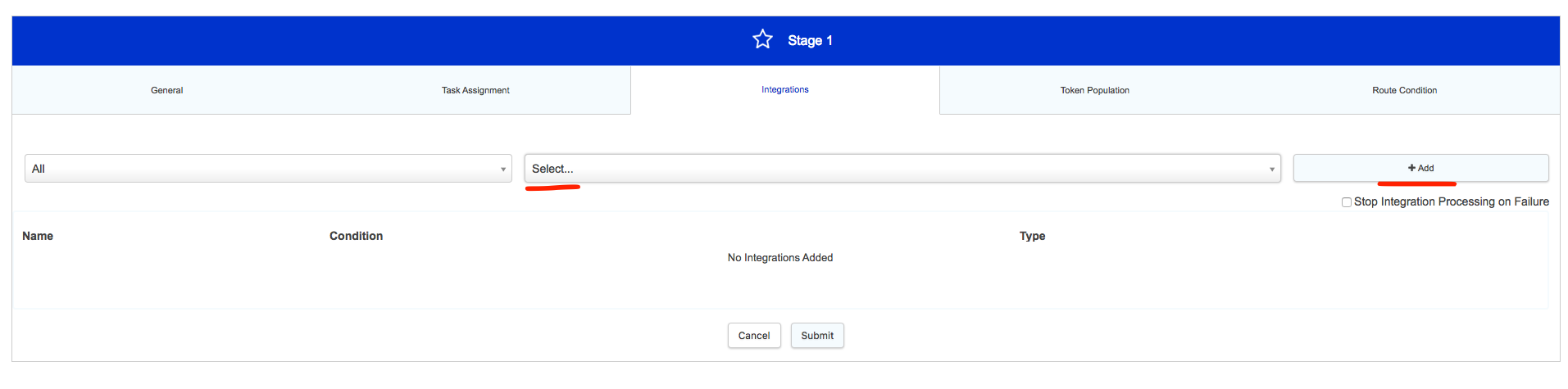 add integration