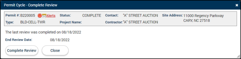 Permitting: Cycles Tab | Granicus Support