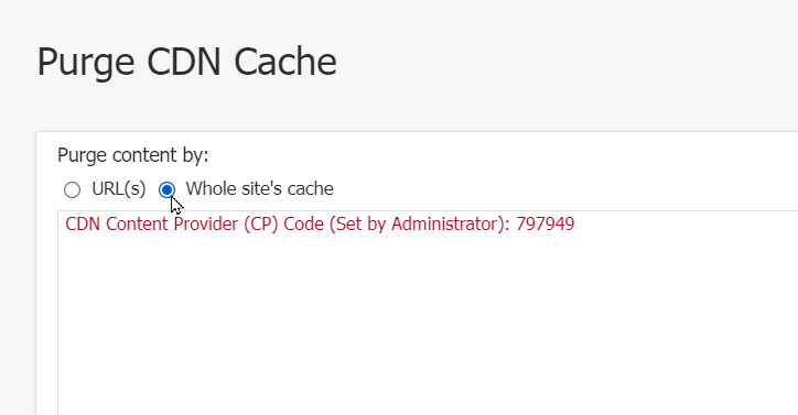 Purge CDN Cache | Granicus Support