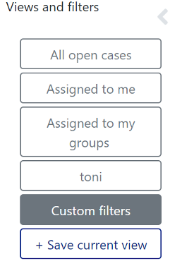 save current view button
