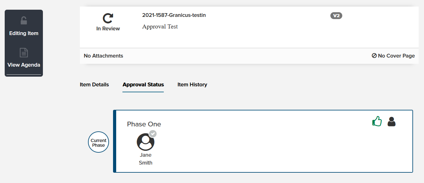Approver Cheat Sheet - Peak | Granicus Support