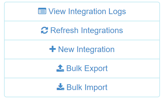 bulk export menu