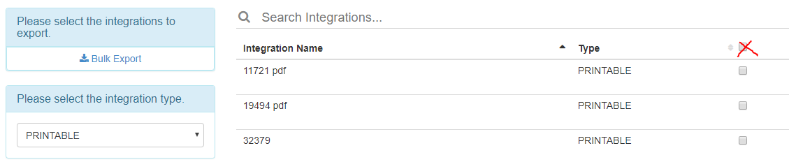 export by category