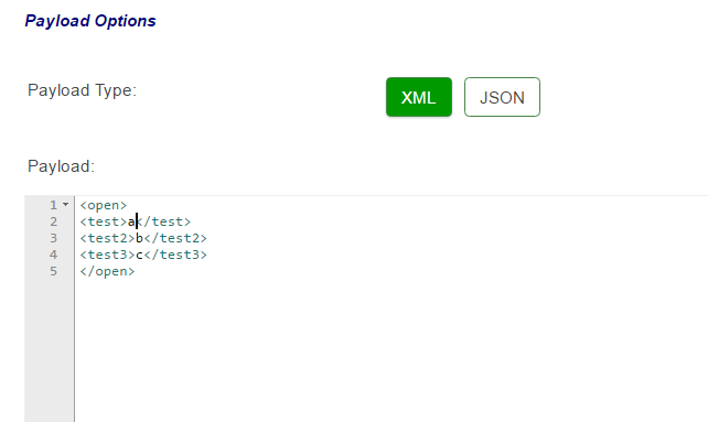 post xml