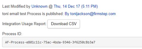 Download CSV button