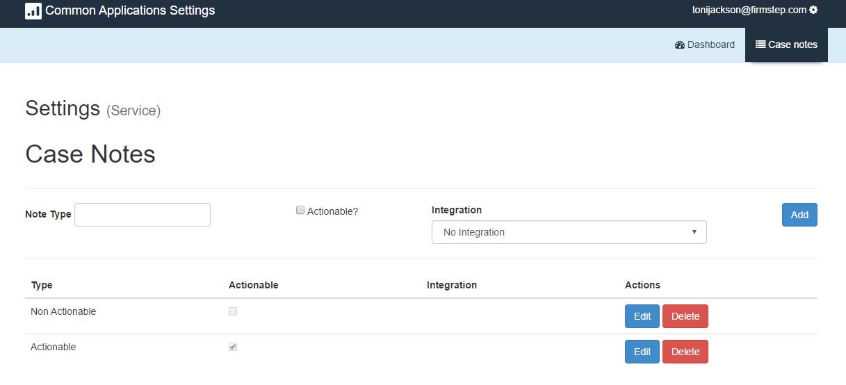 Case Notes | Granicus Support