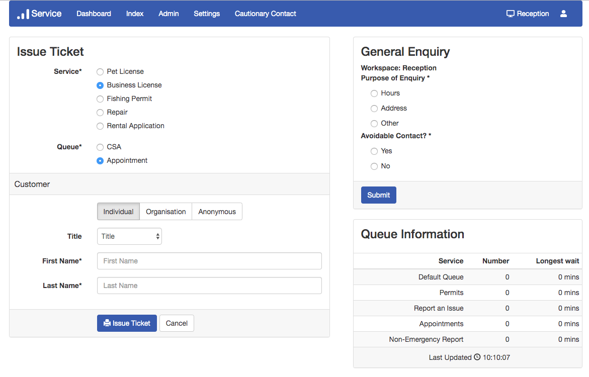 Customer Service Hub Workspaces | Granicus Support