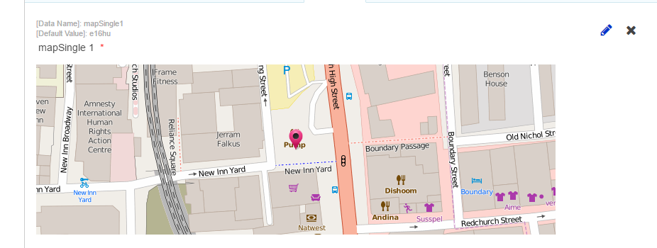 adding map single