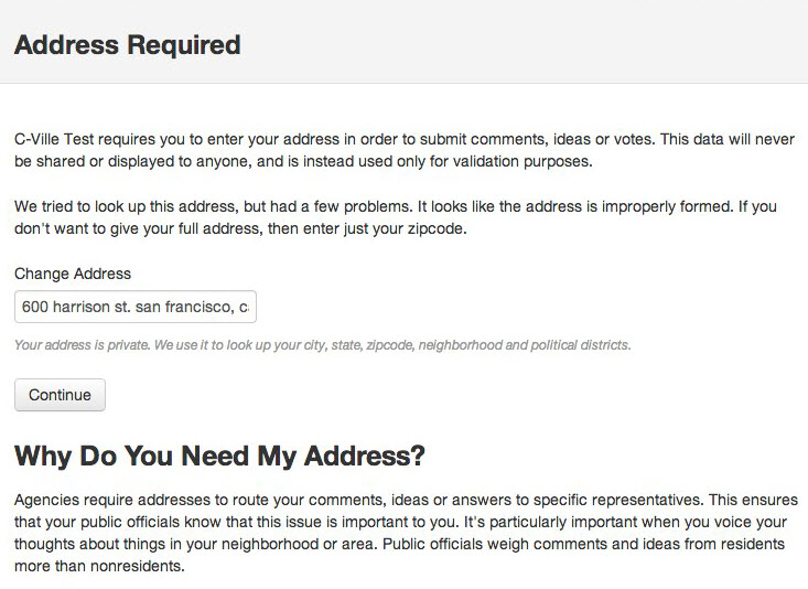 Signing Up and Signing In to SpeakUp | Granicus Support