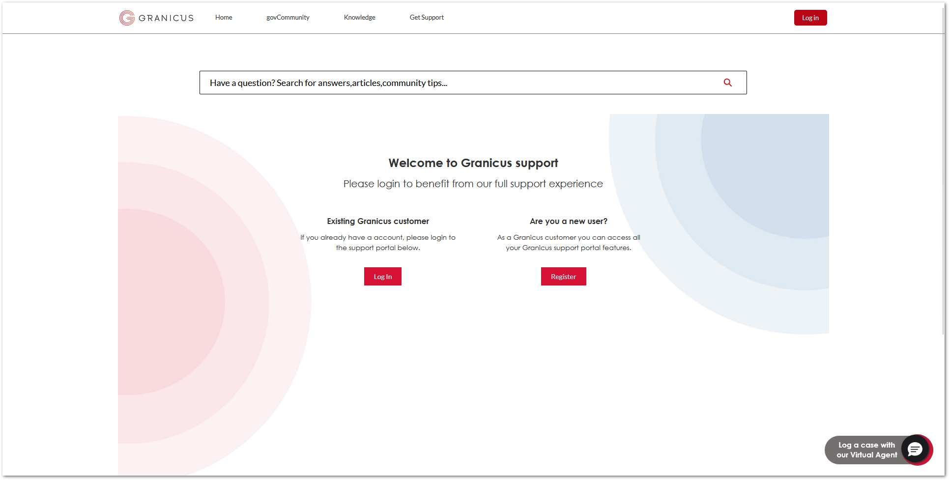 Support Portal Guide | Granicus Support