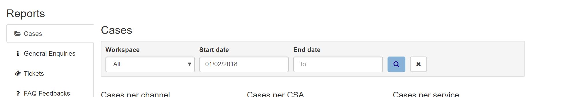 Reports Workspace | Granicus Support
