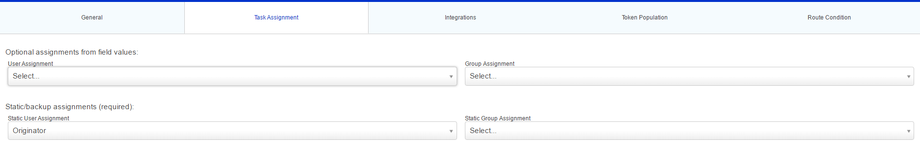 Assigning the Next Stage of a Process Using Form Fields | Granicus Support
