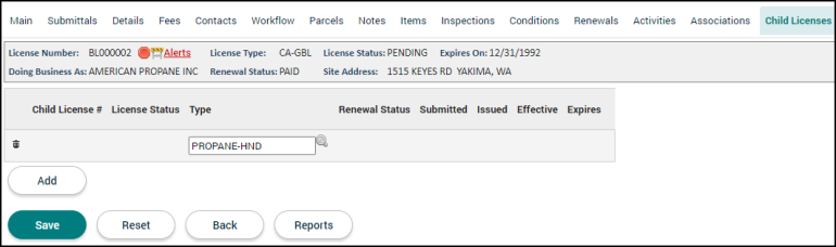 Licensing Tabs | Granicus Support