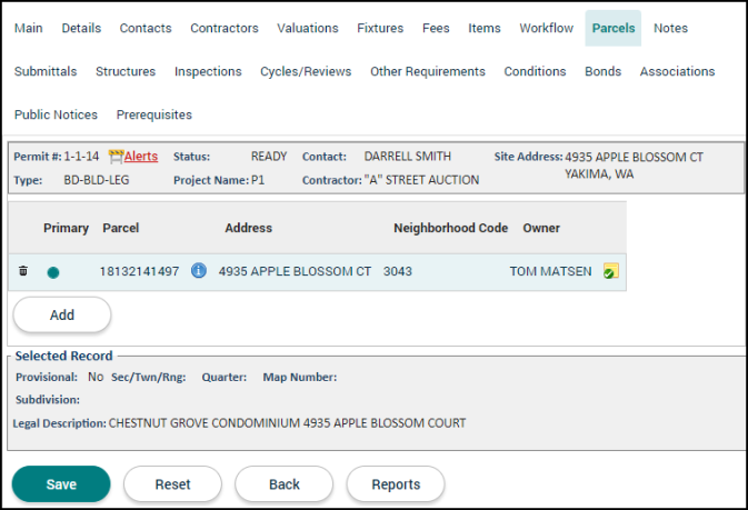 Permit Tabs | Granicus Support