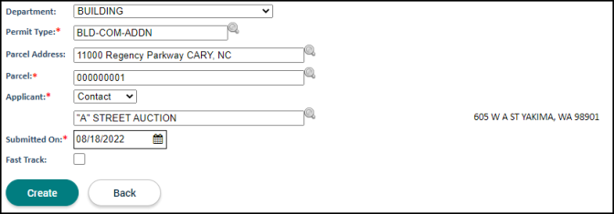 Creating a Permit | Granicus Support