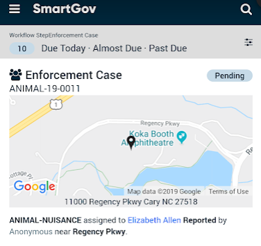 Processing Code Enforcement Cases in the SmartGov Mobile App | Granicus ...
