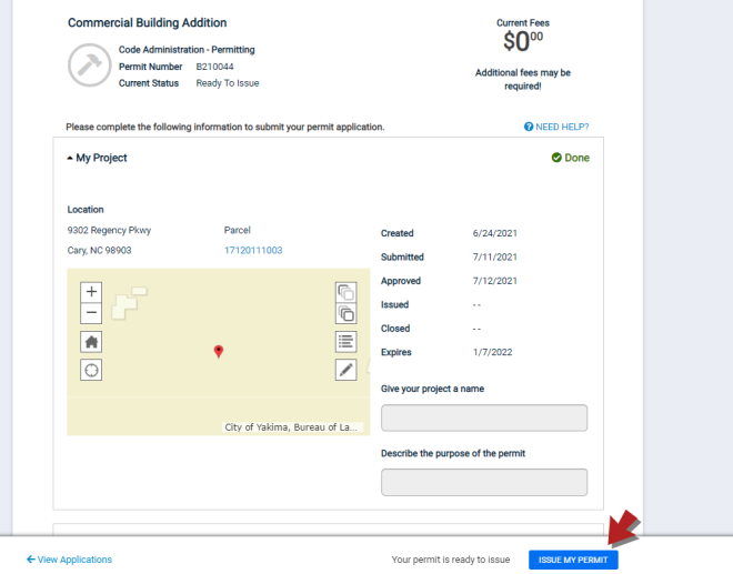 Managing Your Permit Application | Granicus Support