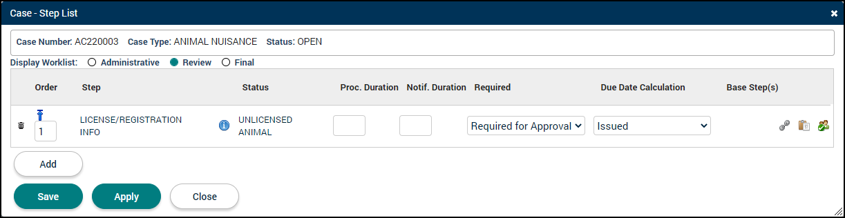 Code Enforcement: Workflow Tab | Granicus Support