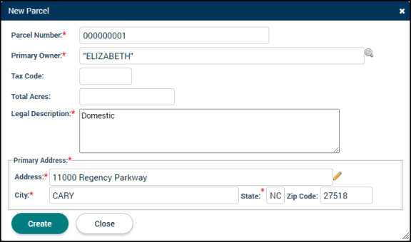 Code Enforcement: Parcels Tab | Granicus Support