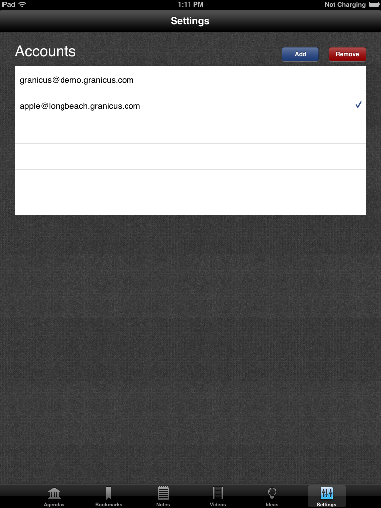 Creating Sites from the iLegislate Settings Tab | Granicus Support
