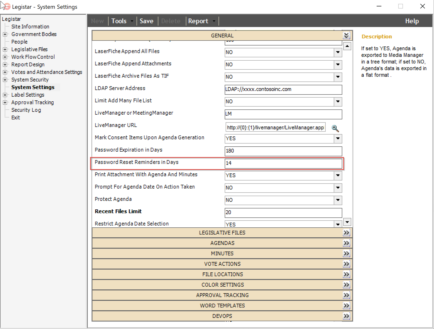 Legistar Password Policy Administrator Guide Granicus Support