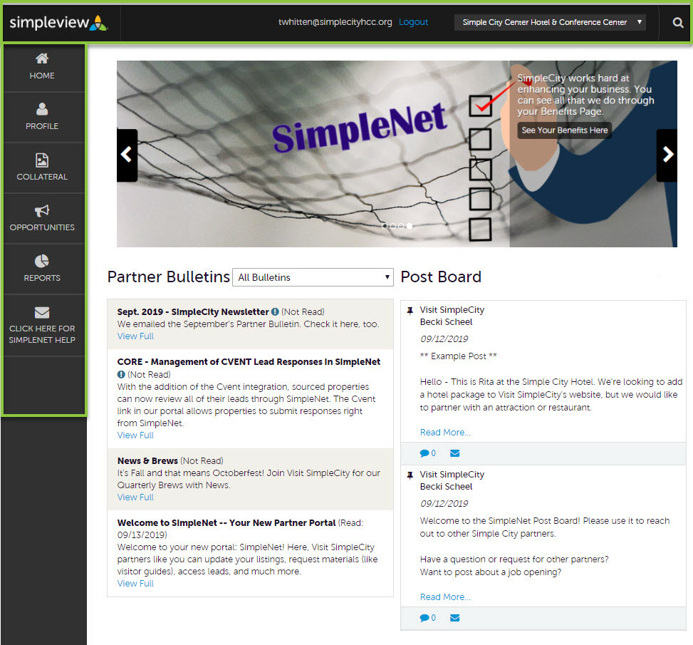 Extranet: Interface and Homepage Overviews | Granicus Support