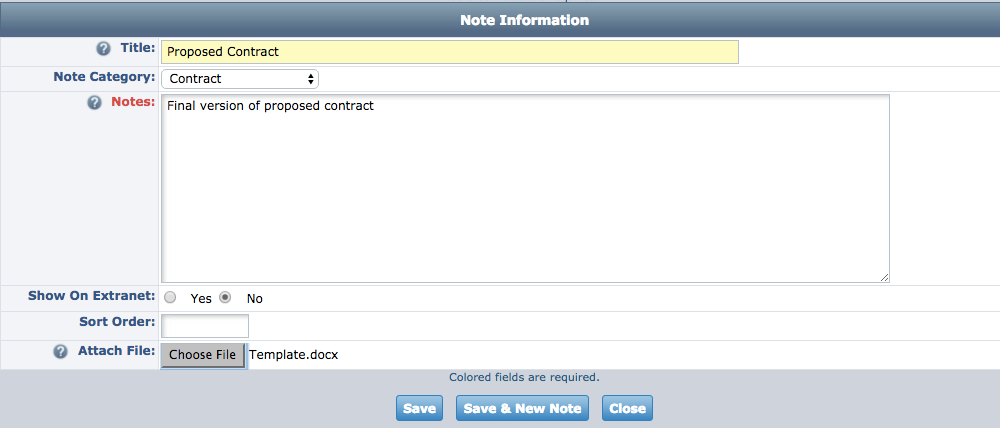 Lead Notes Tab | Granicus Support