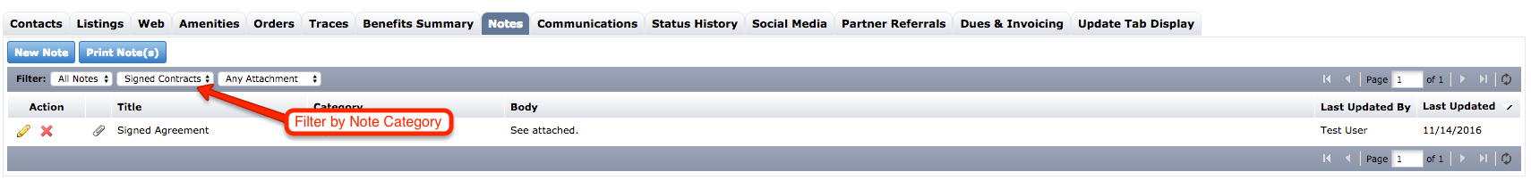 Lead Notes Tab | Granicus Support