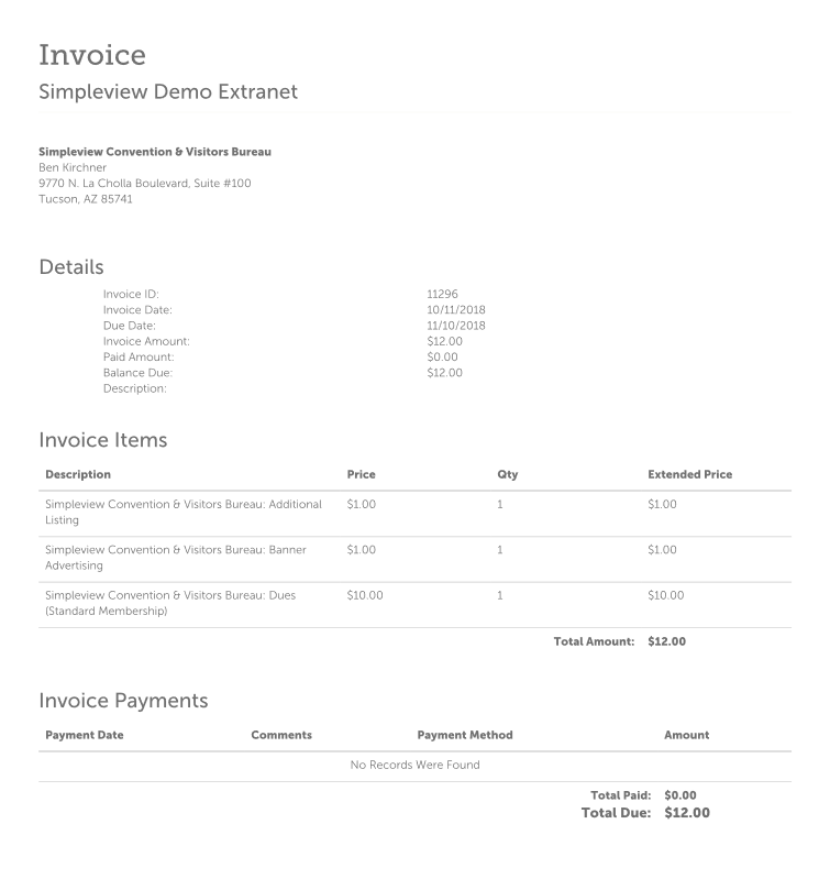 Invoice Templates and Customizing them | Granicus Support