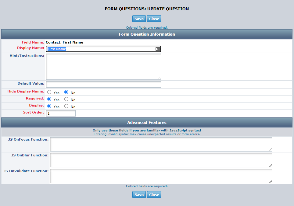 Creating Forms | Granicus Support