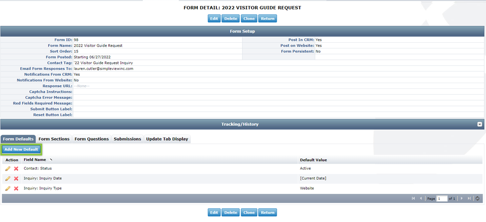 Creating Forms | Granicus Support